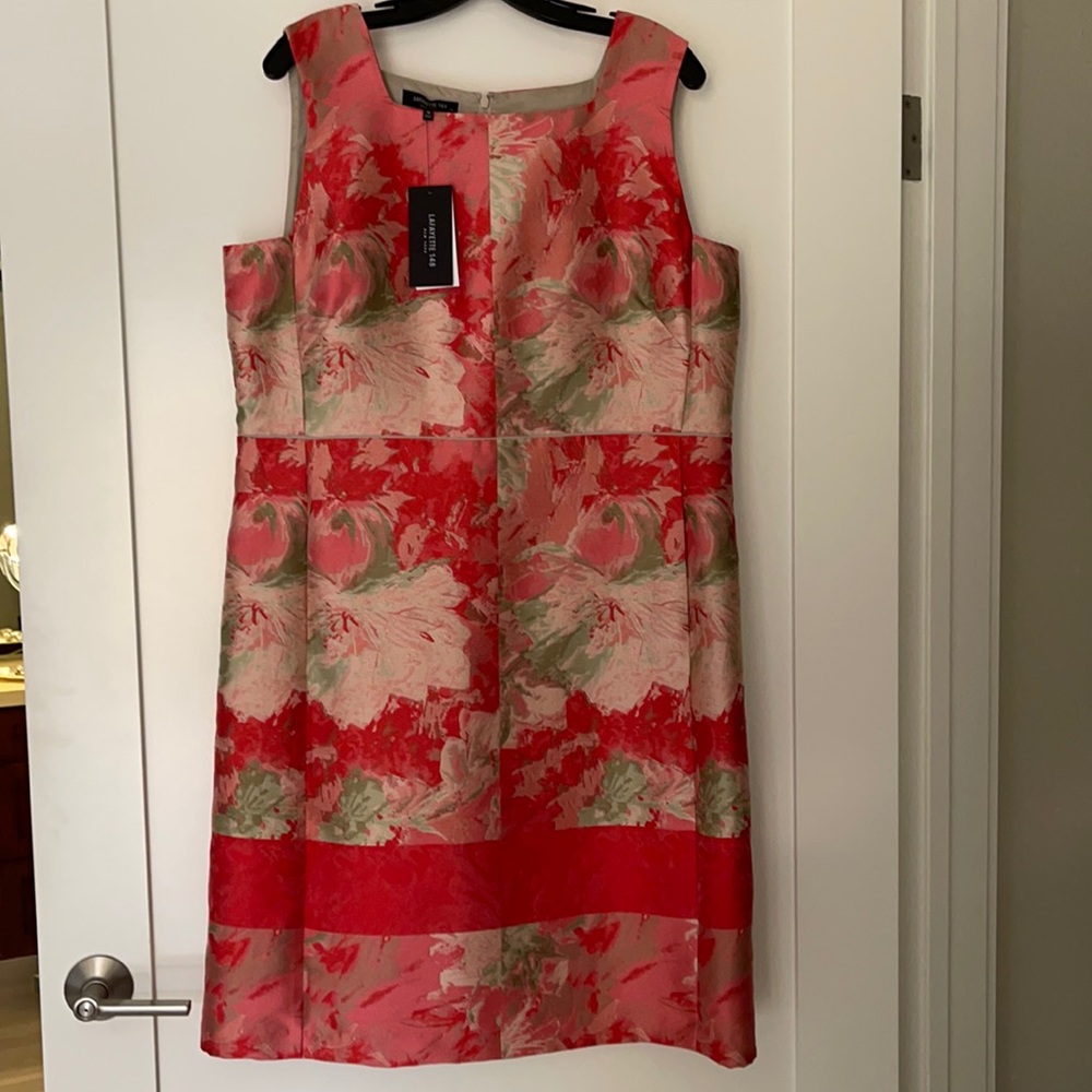 Lafayette 148 dress with jacket.